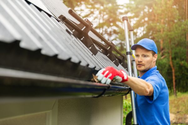 Business Gutter Cleaning in Tracy